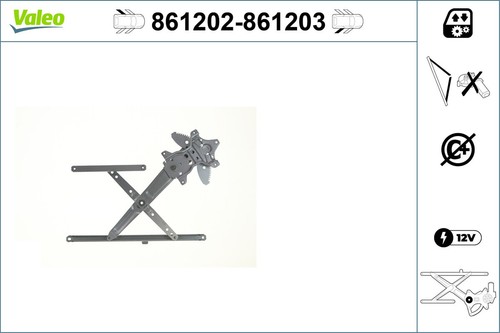 Alzavetro valeo 861203 per - alzavetro,