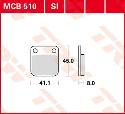 Trw mcb510 brake - trw, mash