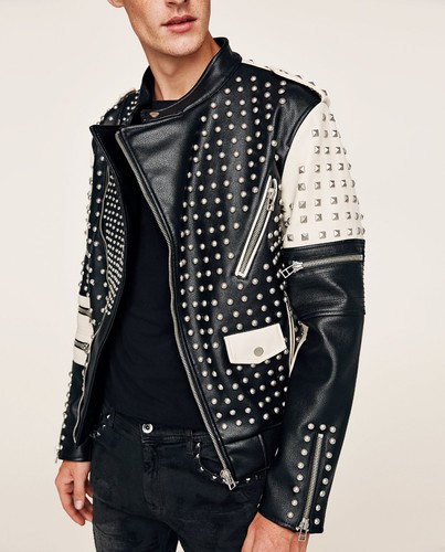 Giacca motociclista zara - giacca,