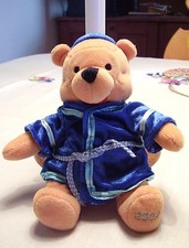 PELUCHE VINTAGE WINNIE THE POOH 2002 altezza cm.21