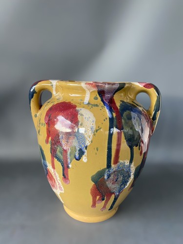 Vaso artistico terracotta - vaso,