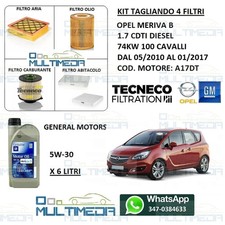 TAGLIANDO 4 FILTRI E OLIO