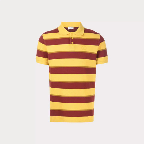 Polo saint laurent righe - polo,