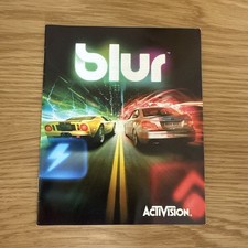 Blur - PS3 Sony PlayStation 3 - solo manuale