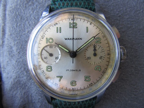 Wakmann chronograph compax - chronograph, bi-compax