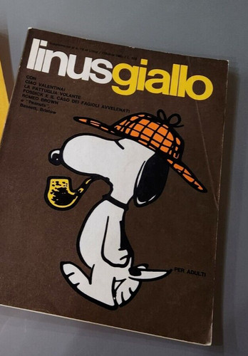 Linus giallo supplemento - linus, (supplemento