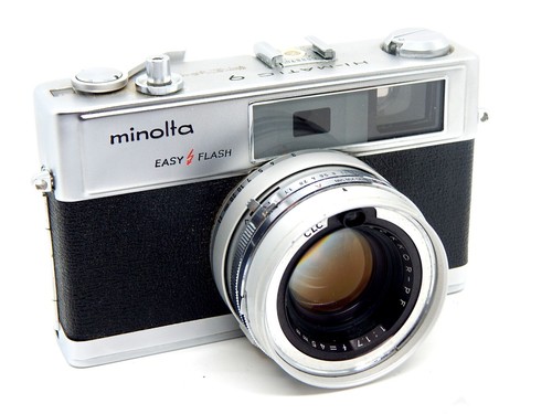 Minolta matic fotocamera - hi-matic,