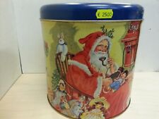 Porta Panettone con Coperchio in Metallo da 1 km Vintage