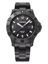 Orologio Wenger Swiss Army Uomo 01.0641.135 Seaforce Quadrante Nero 43 mm Prezzo al pubblico consigliato $325