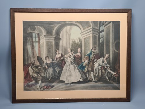 Grande antique print old - grande,