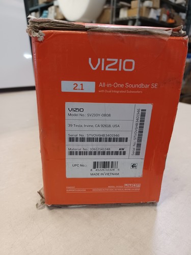 Vizio sv210y 0808b - vizio, soundbar