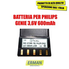 BATTERIA PER PHILIPS GENIE 3,6V 600mAh