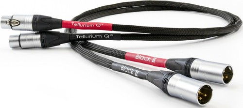 Tellurium black cavi xlr - black,