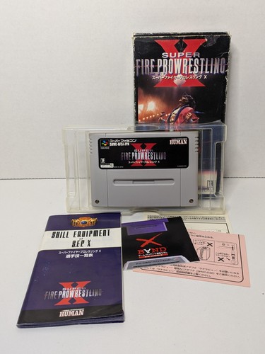 Super fire pro wrestling - super, x