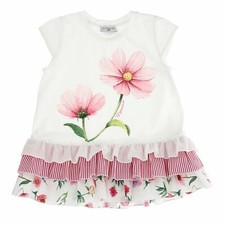 MONNALISA Maxi t-shirt bianca