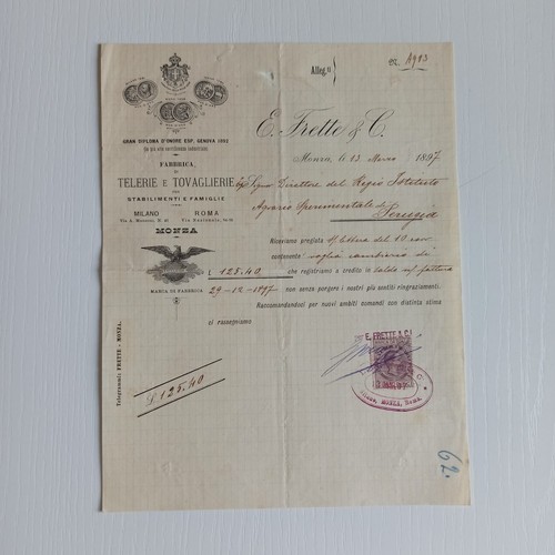 1897 frette c fabbrica - frette,