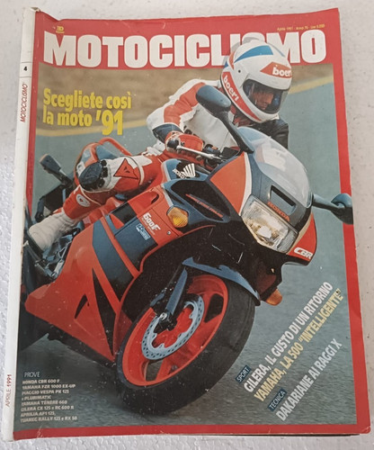 Motociclismo 1991 honda - 4,