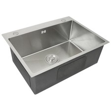 Lavello singolo acciaio - acciaio, inox