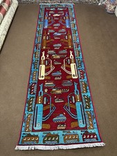 Tappeto da guerra afgano fatto