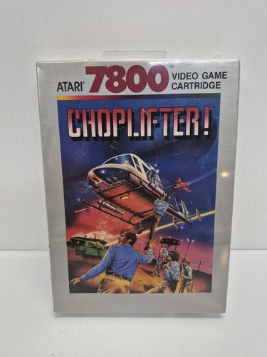Atari 7800 choplifter - atari, choplifter!