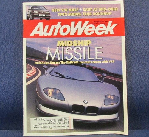 Autoweek magazine september - autoweek,