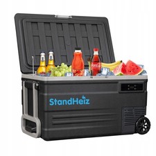 Compressore Frigo Box 45L Elettrico Auto Congelatore Campeggio Frigorifero StandHeister