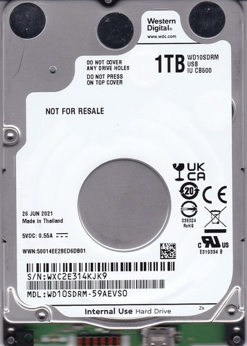 Wd10sdrm 59aevs0 wxc2e3 - wd10sdrm-59aevs0,