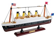 SAILINGSTOR Modellino in legno Titanic nave da crociera Liner scala 1/680 replica 14 ti...
