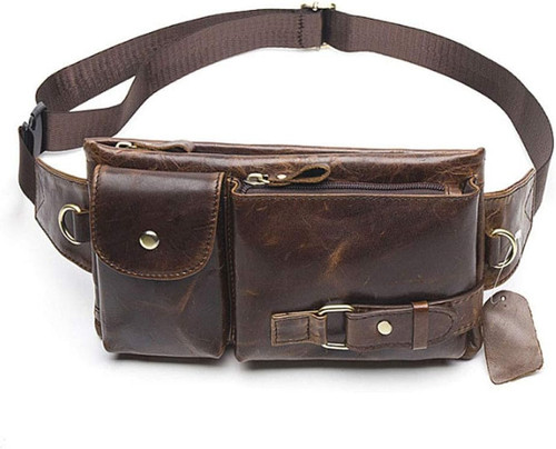 Marsupio vintage pelle - in,