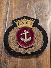 Distintivo berretto marina