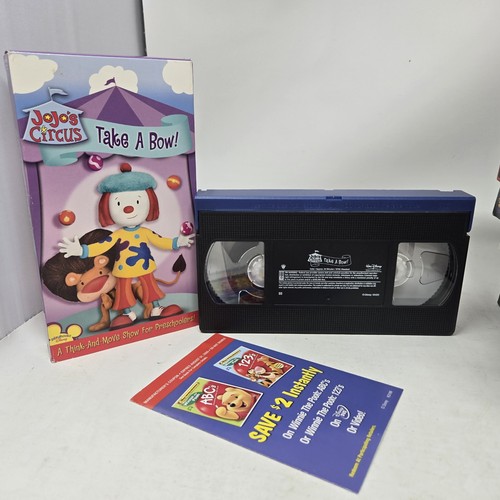 Jojo circus take bow vhs - circus, a