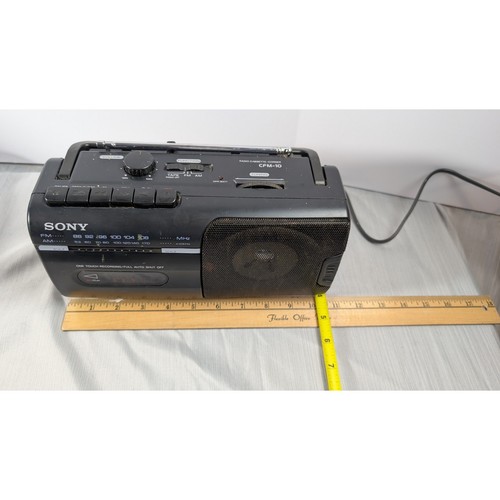 Sony radio cassette corder - radio, cassette-corder