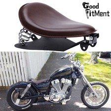 Sedile Solo Moto Marrone Con