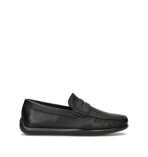 Frau mocassino uomo nero pelle - mocassino,