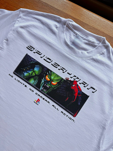Playstation spider man green - spider-man, &
