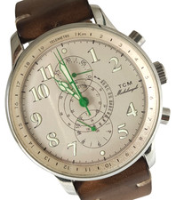 Orologio Uomo Automatico Terra Cielo Mare TCM Michelangelo Cronografo 44mm