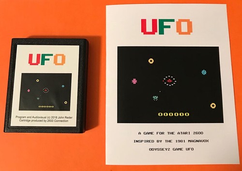 Ufo atari 2600 cartuccia - atari,