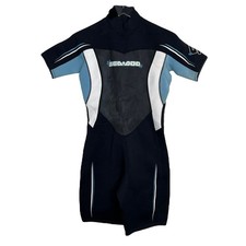 Muta corta Sea Doo Stallion ultra 4 vie flessibile DIFETTO nero blu donna 11/12