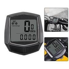 Tachimetro contachilometri bici wireless impermeabile con display LCD facile da