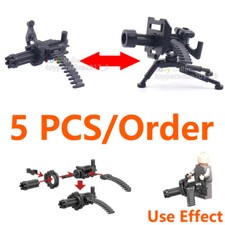 MOC WWII arma militare Gatling