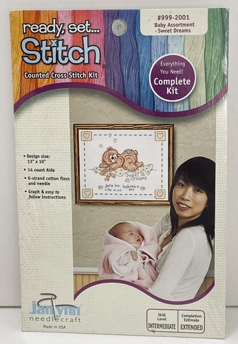Janlynn kit punto croce - janlynn, sogni
