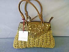 LUANA Chocolate Leather/Bamboo