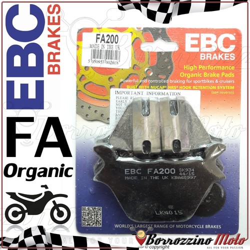 Pastiglie freno posteriore ebc - freno,