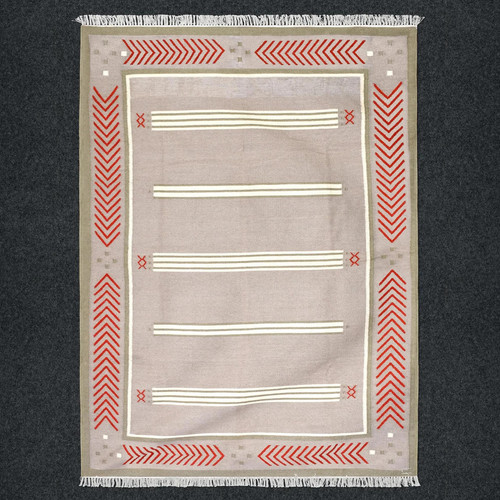 Tappeto dhurrie cotone - tappeto,