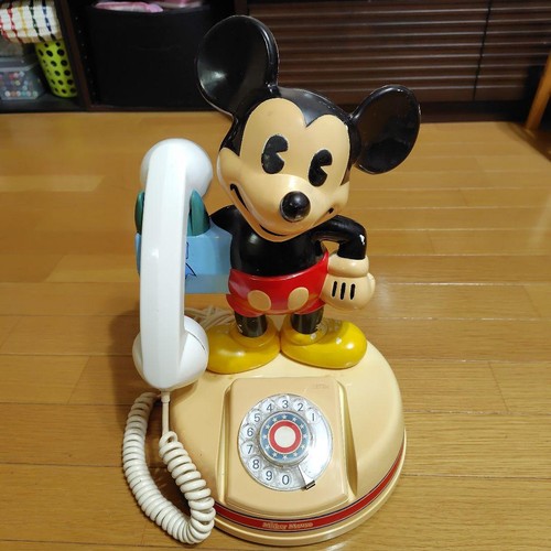 Telefono rotante topolino - telefono,