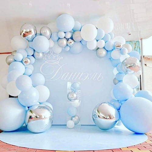 Kit arco palloncini azzurro - arco,