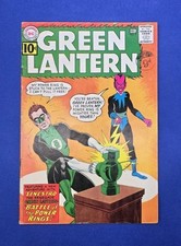 Green Lantern #9 - DC 1961 - 1st Cover & 2nd Sinestro Appearance - 6.5 (F+)