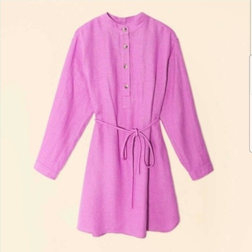 Xirena shirt dress large - dress, linen