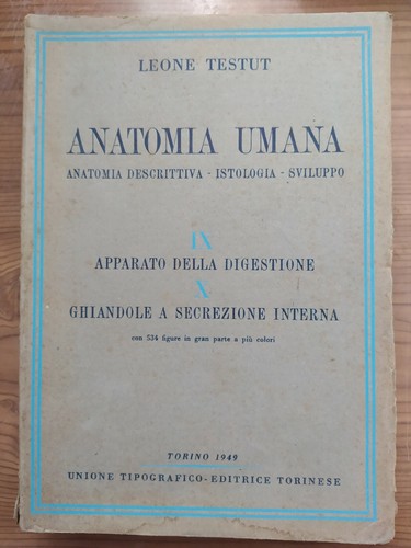 Anatomia umana leone testut - leone,