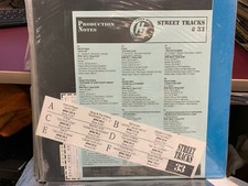 STREET TRACKS 33 LP STING &